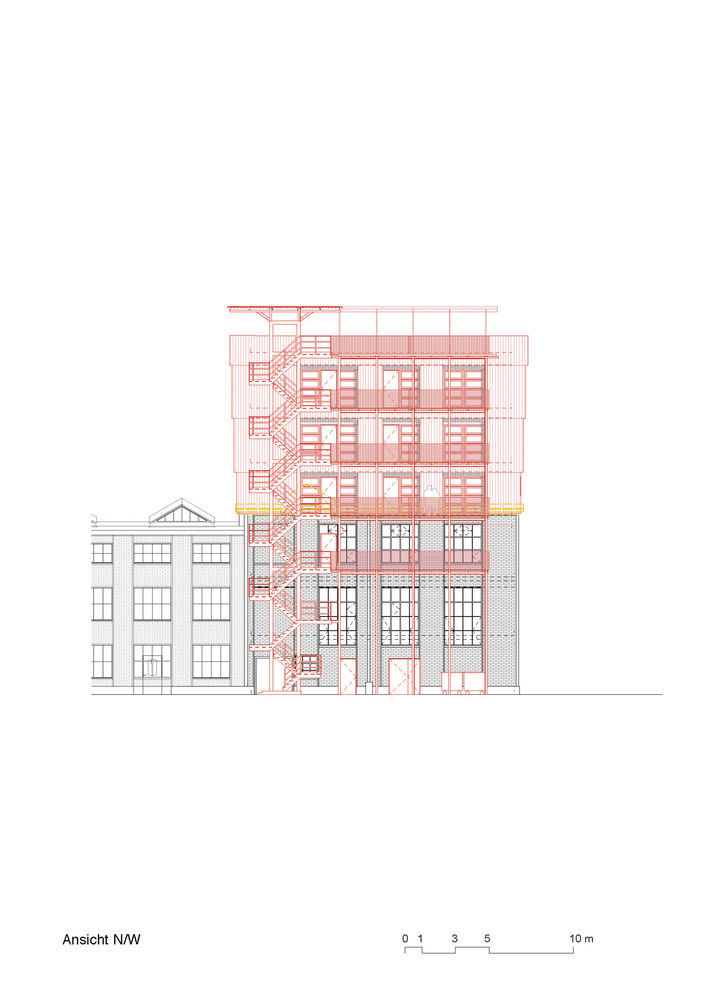 K118 Kopfbau Halle 118 / baubüro in situ