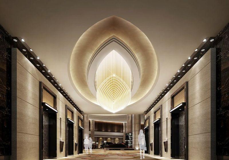 红专设计|金碧国际假日酒店星级酒店设计