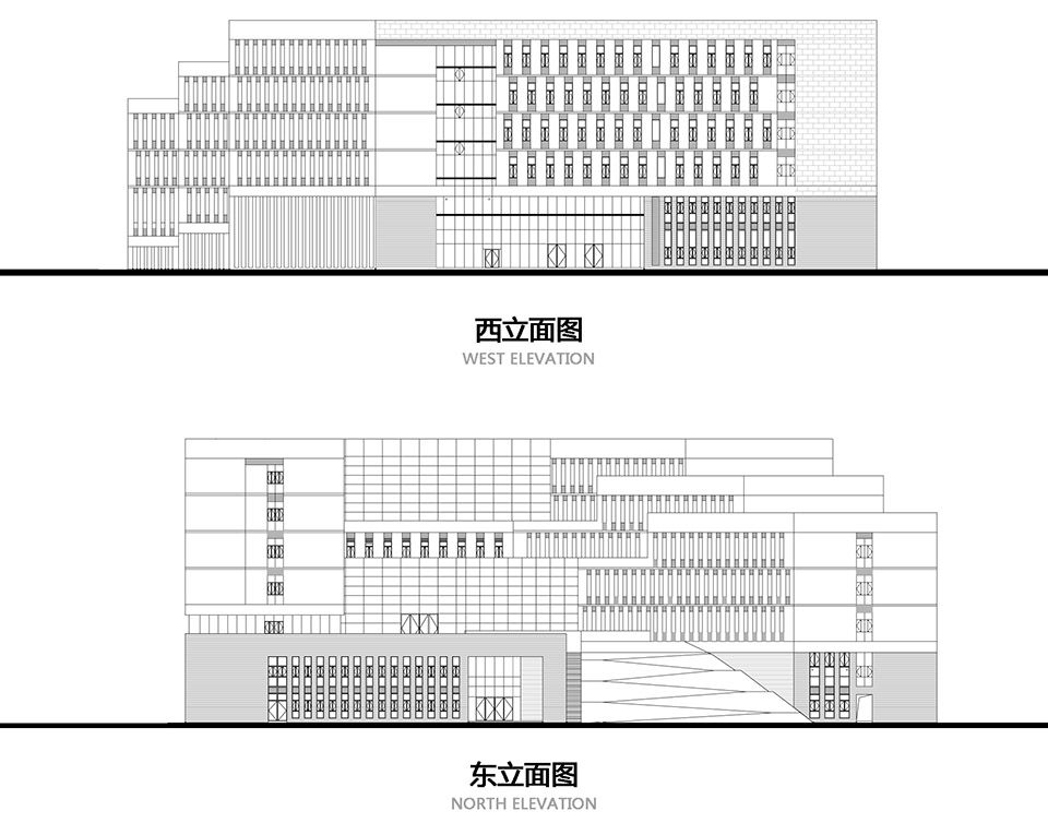 退台叠院 & 中国地质大学（武汉）环境学院楼 / 同济大学建筑设计研究院