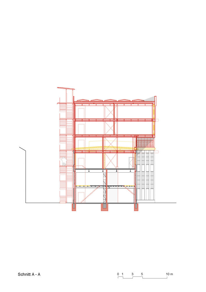 K118 Kopfbau Halle 118 / baubüro in situ
