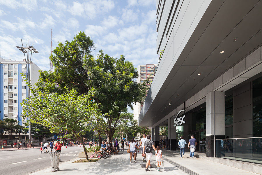 巴西圣保罗 Sesc Avenida Paulista 建筑综合体——公共空间与城市生活的融合