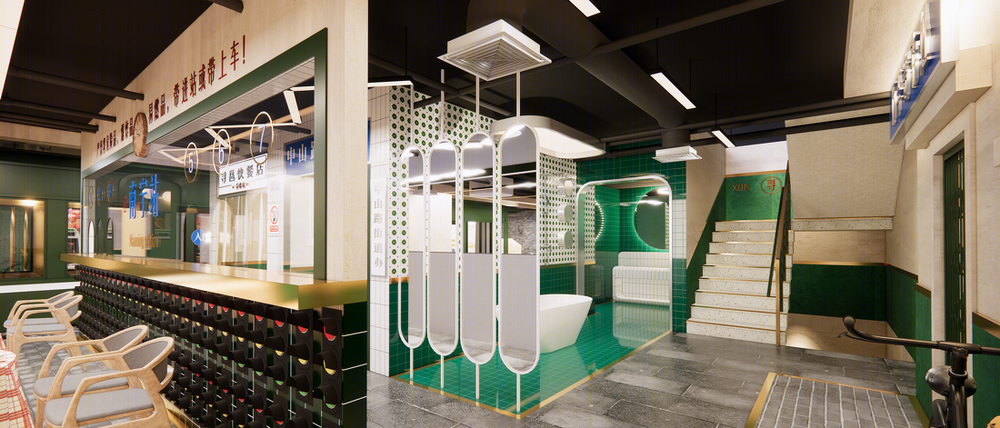 南宁中山路餐饮品牌设计，重塑餐饮空间新体验
