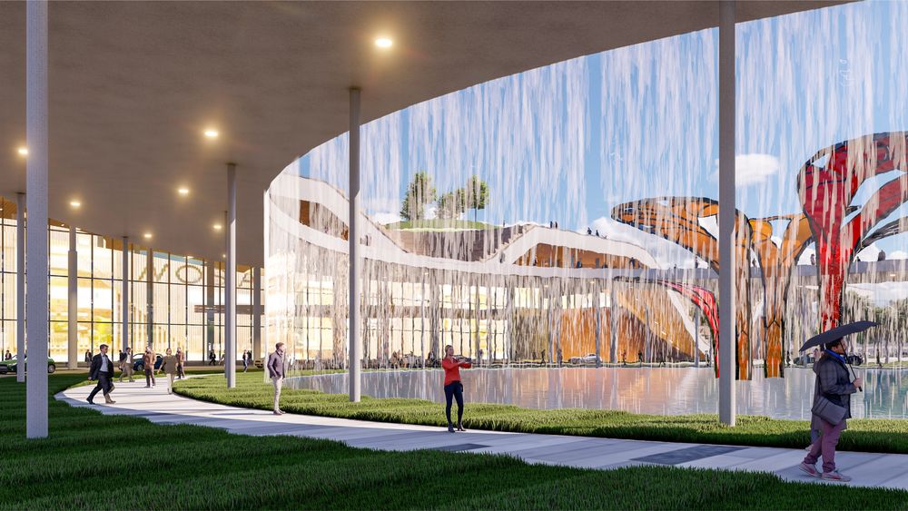 越南海防市行政中心设计惊艳世界，寓意“翱翔天际”