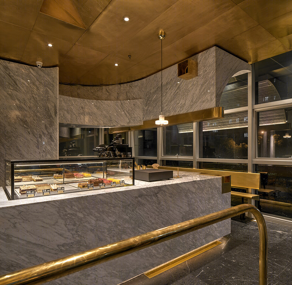 杭州 MAIMAi 麦丘梵面包店——动态曲线与精致工业风的完美结合