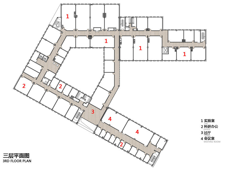 退台叠院 & 中国地质大学（武汉）环境学院楼 / 同济大学建筑设计研究院