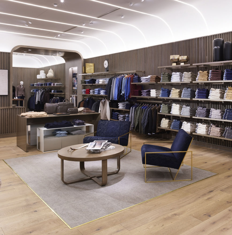 Jeffrey Hutchison & Associates 以芝加哥建筑灵感打造 Peter Millar 新店