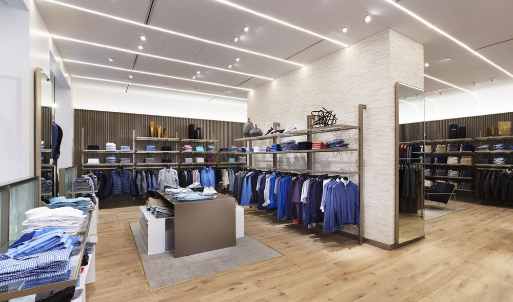 Jeffrey Hutchison & Associates 以芝加哥建筑灵感打造 Peter Millar 新店