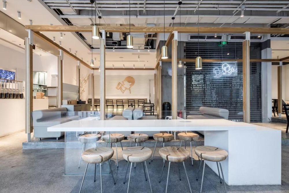 北京崇文门国瑞店 | 喜茶禅意空间，梅蘭工作室打造舒适体验