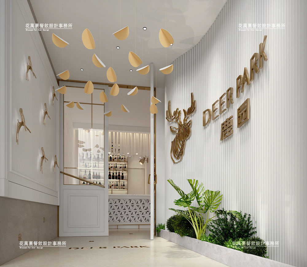 天津鹿园餐饮空间设计案例