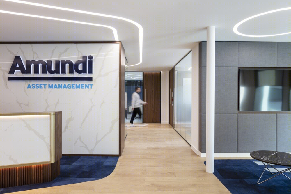 Amundi 资产管理伦敦办公室 | 现代、灵活、协作