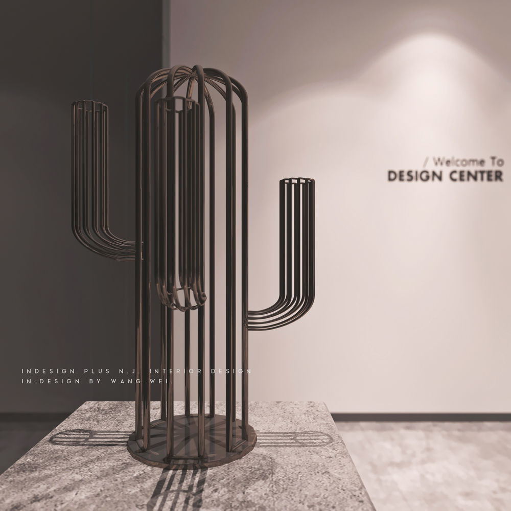 INDESIGN 打造现代接待中心空间