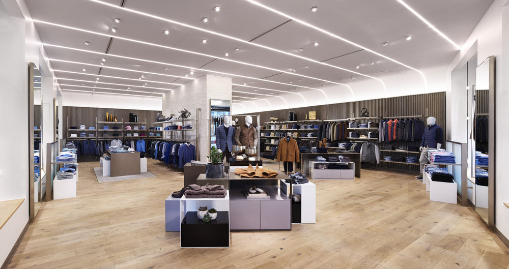 Jeffrey Hutchison & Associates 以芝加哥建筑灵感打造 Peter Millar 新店