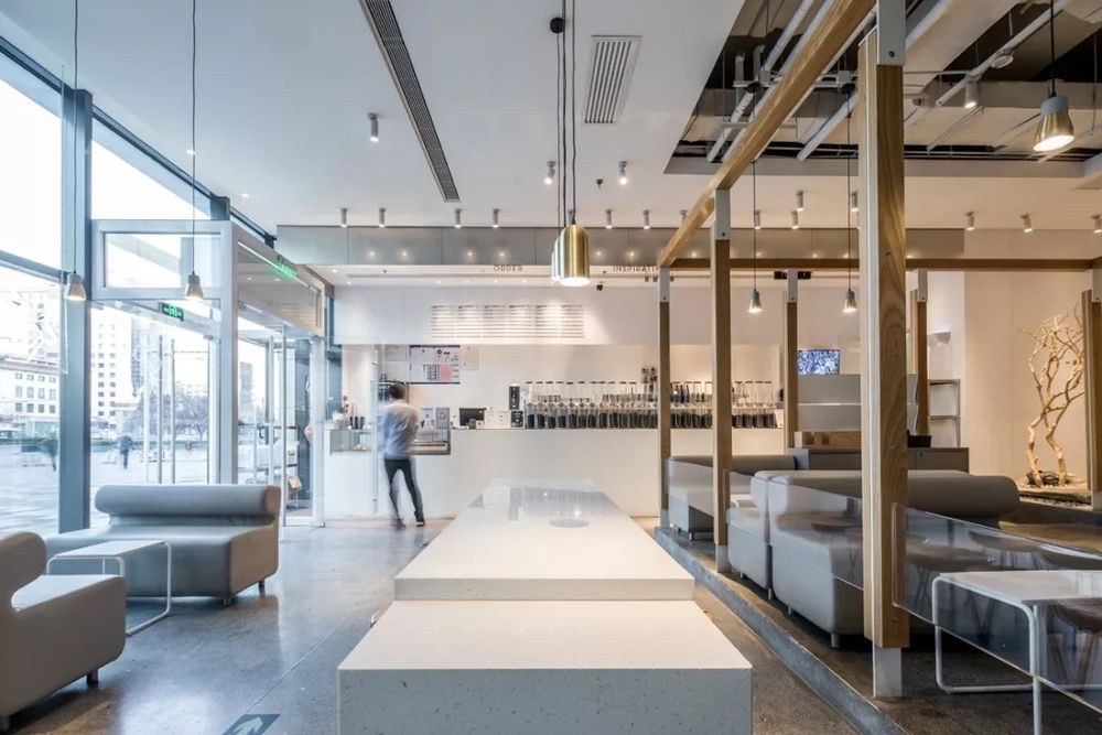 北京崇文门国瑞店 | 喜茶禅意空间，梅蘭工作室打造舒适体验