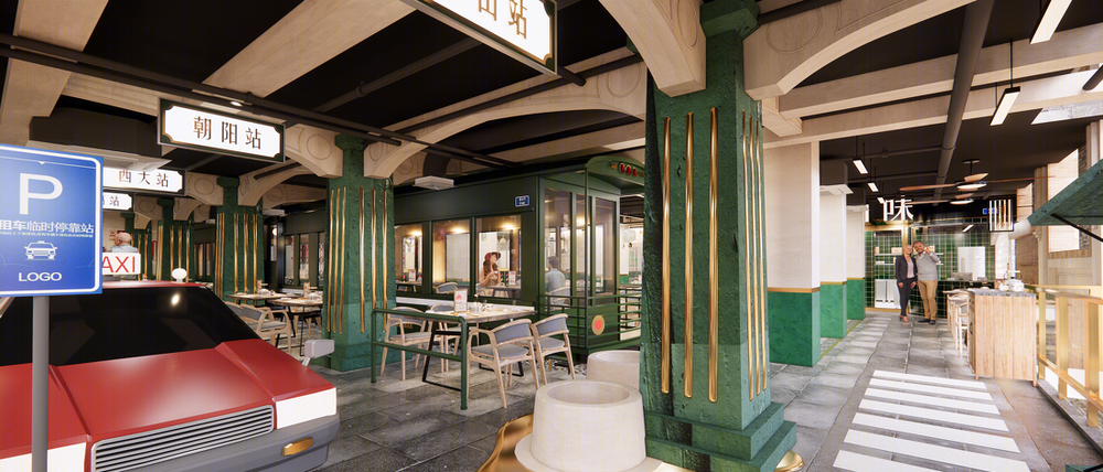 南宁中山路餐饮品牌设计，重塑餐饮空间新体验