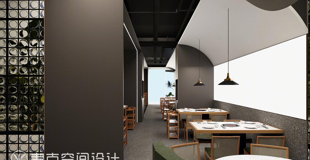 灰调火锅店的精致与自在