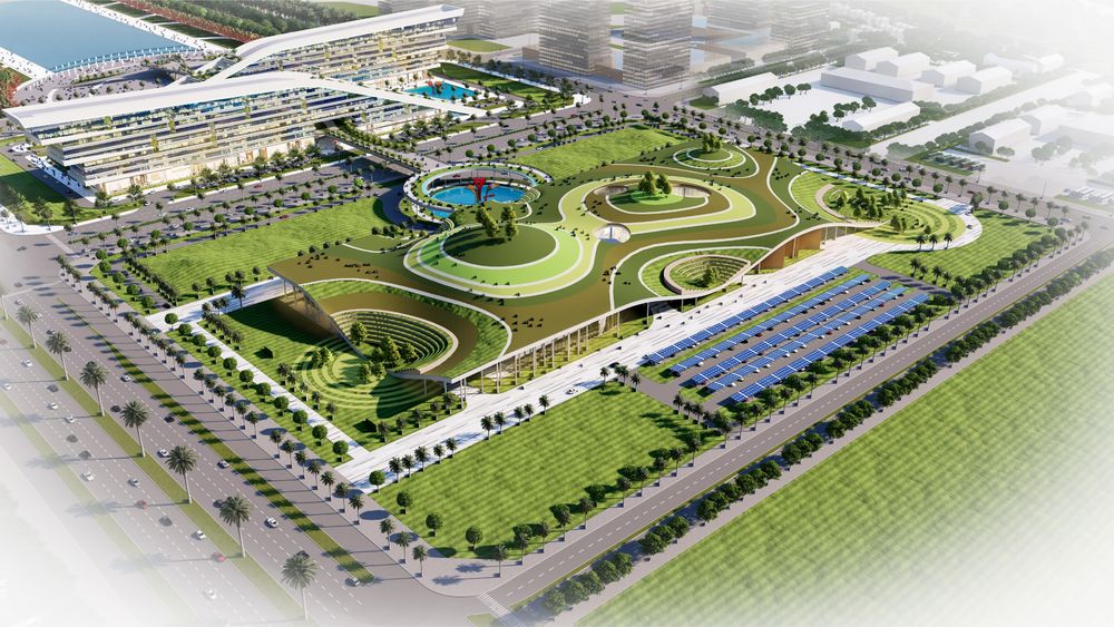越南海防市行政中心设计惊艳世界，寓意“翱翔天际”