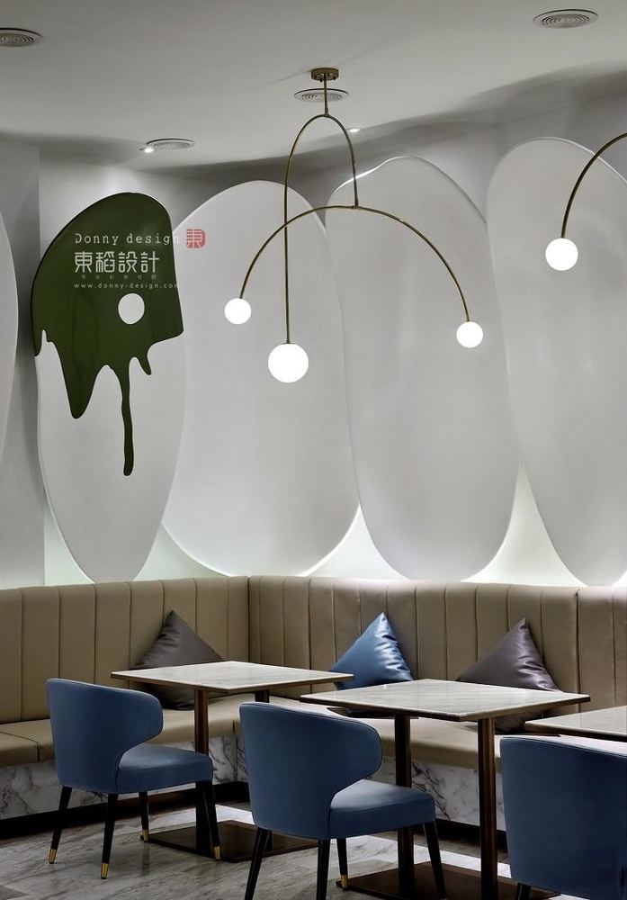 东稻设计机构丨甜品店丨ESUNMEET遇上方知
