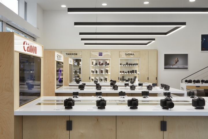 伦敦 WEX 摄影视频商店，呈现沉浸式零售体验