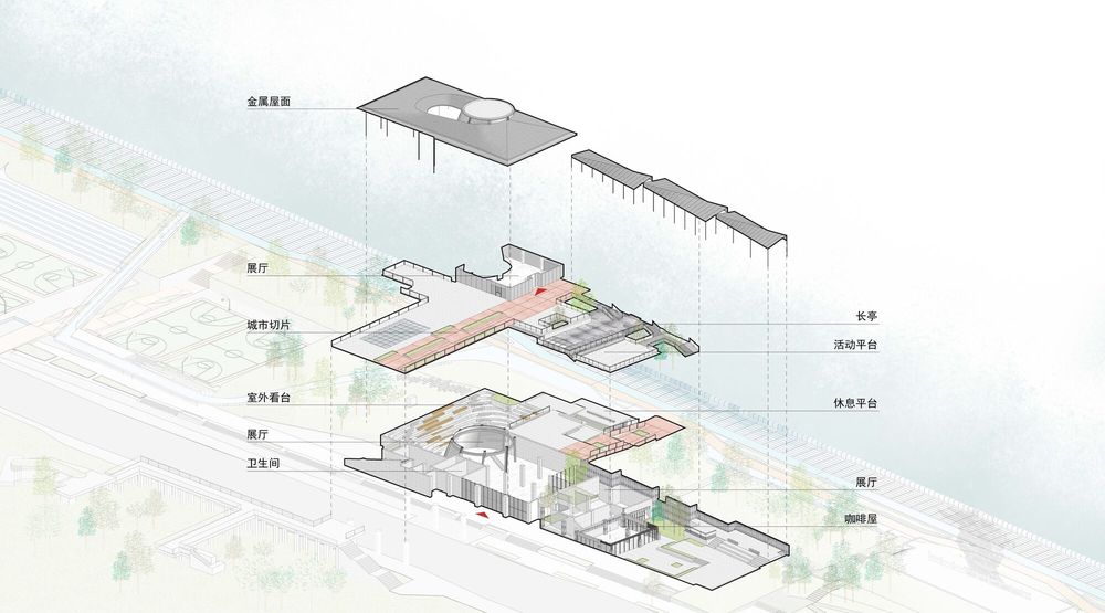 The Jianshi Station & the Tingyun Station / TJAD Original Design Studio