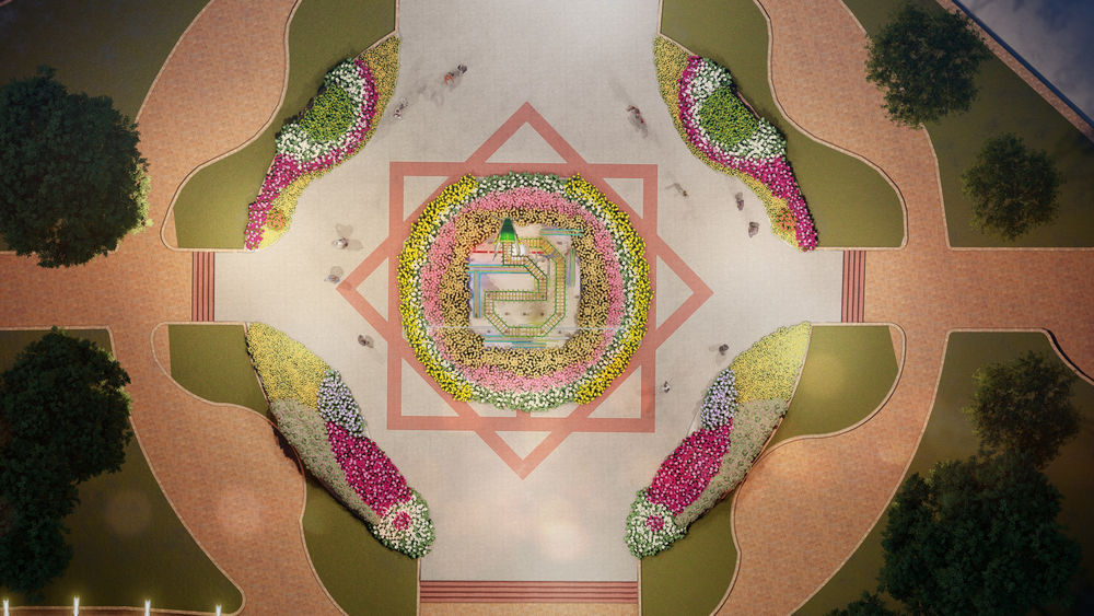Lunar New Year decoration 2024.concept