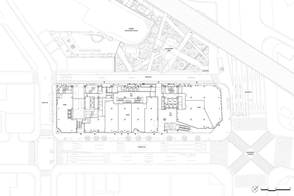 东京银座 Tokyu Ginza Plaza 融合传统与现代的购物商场设计