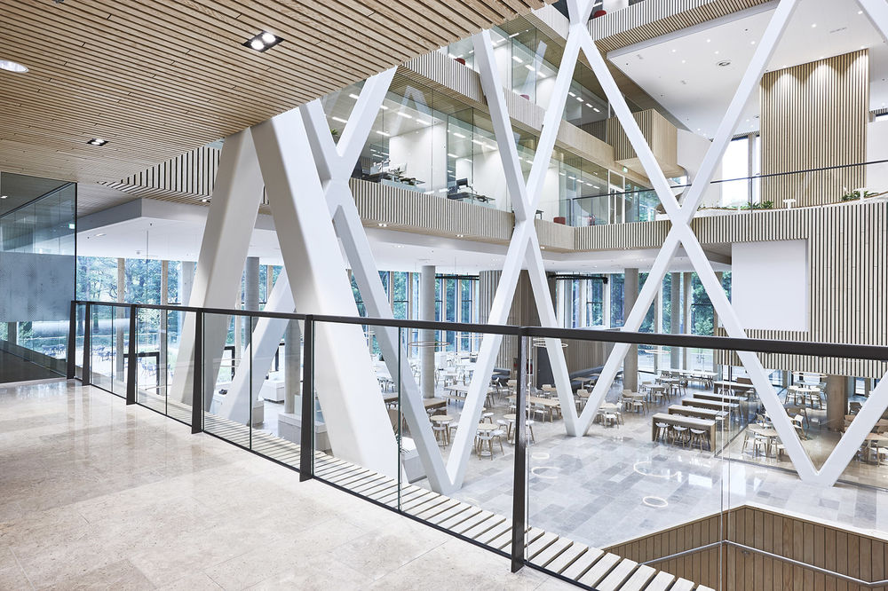 佳能生产印刷总部室内设计，荷兰 / M+R interior architecture
