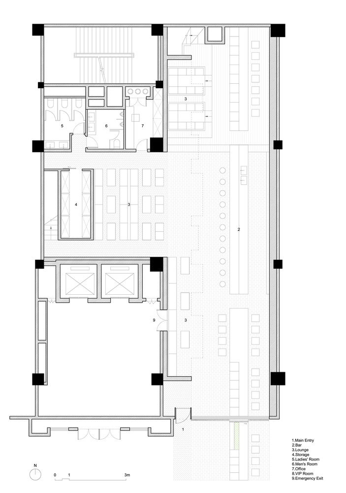凛然酒吧，重庆 / B.L.U.E.建筑设计事务所