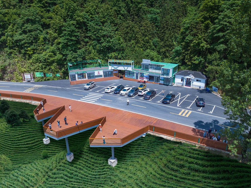 皖南川藏线青龙湾观湖驿站，安徽宁国 / MEDG现工设计