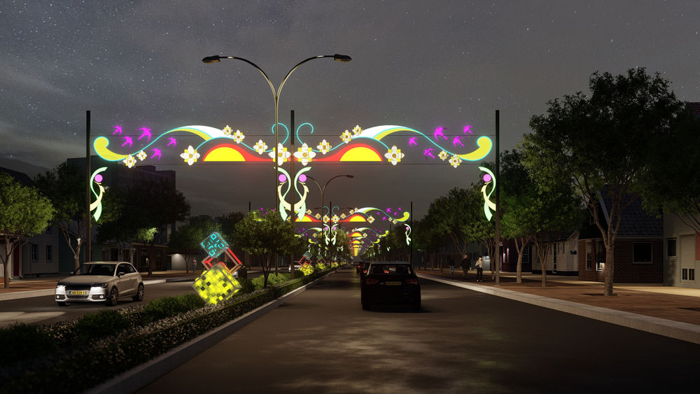 Lunar New Year decoration 2024.concept
