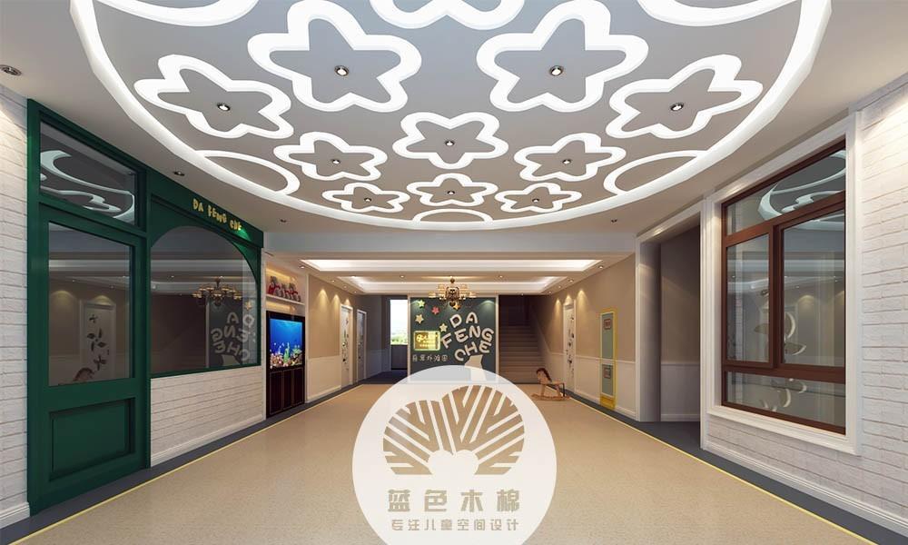 北京大风车双语幼儿园 蓝色木棉的温馨空间