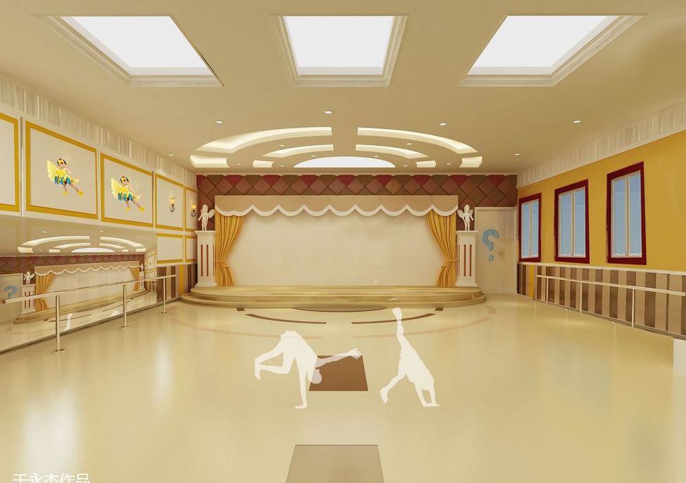 延安朗润居幼儿园室内设计
