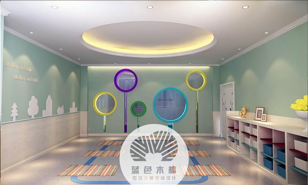 北京大风车双语幼儿园 蓝色木棉的温馨空间