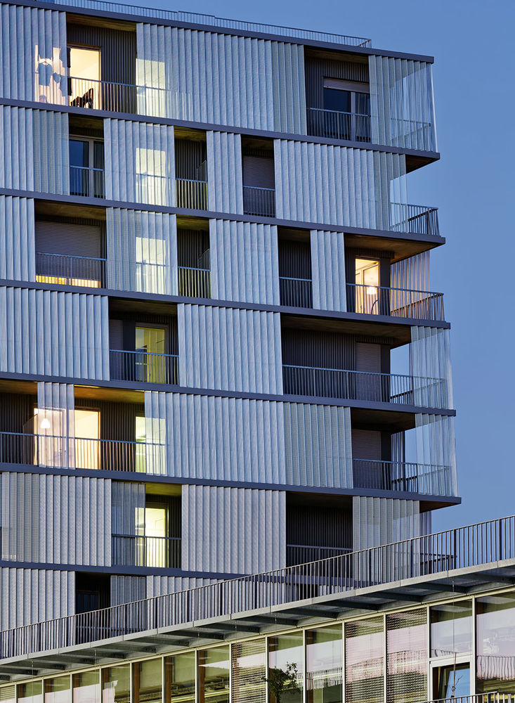 Rosalind Franklin综合体&学生宿舍，巴黎 / chartier dalix architects