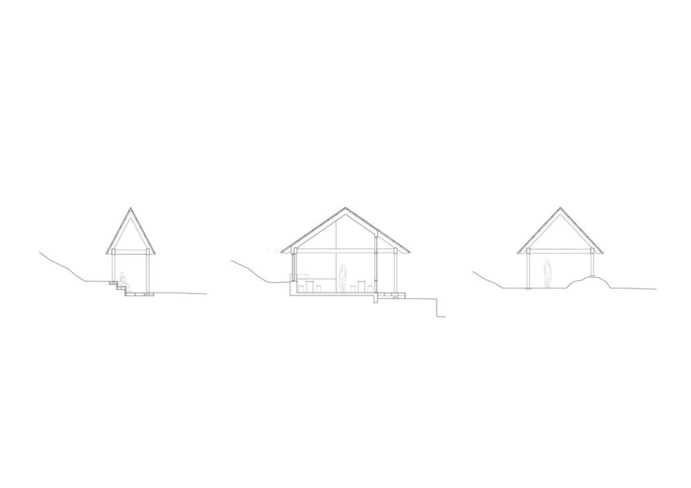 Visitor Center in Skomakerdiket Lake / Fløyen / SAAHA + Utmark