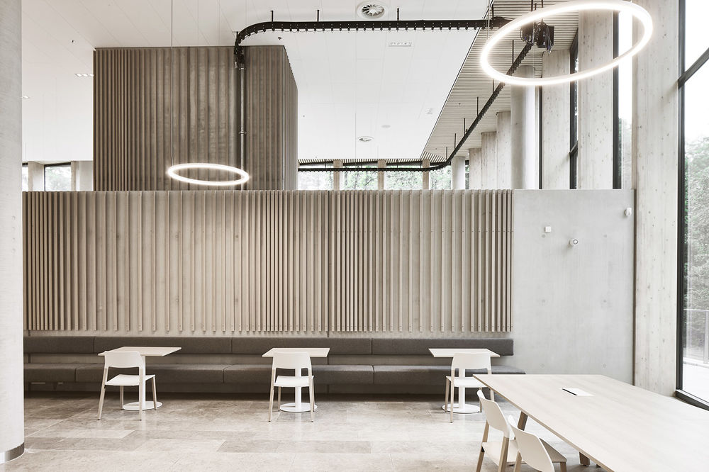 佳能生产印刷总部室内设计，荷兰 / M+R interior architecture
