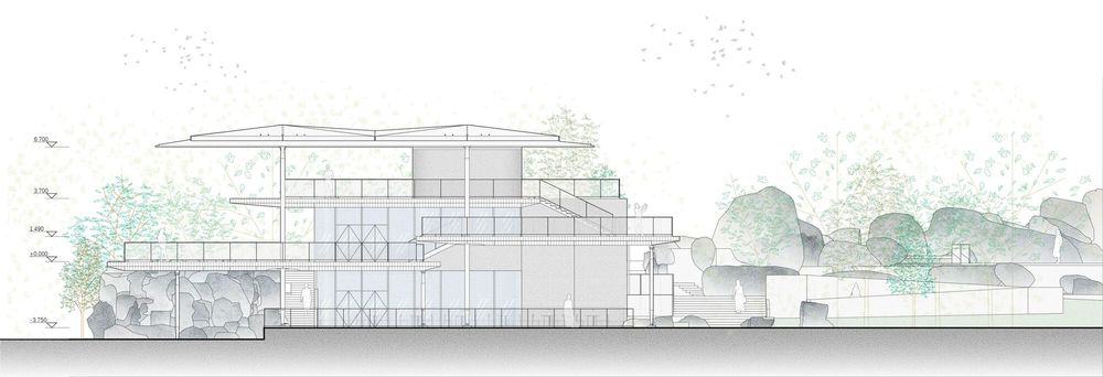 The Jianshi Station & the Tingyun Station / TJAD Original Design Studio