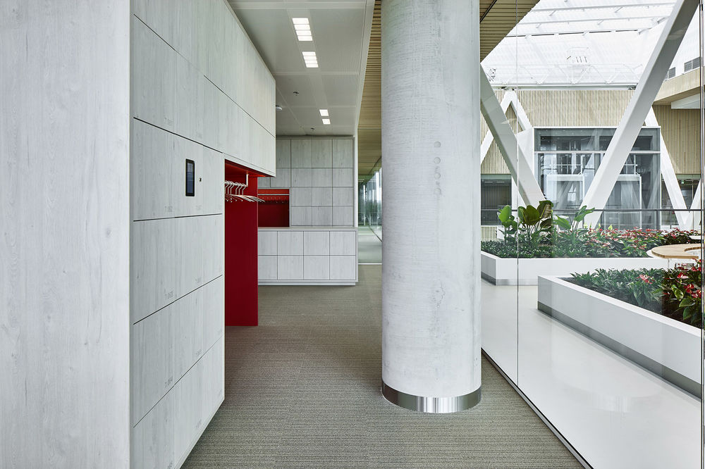 佳能生产印刷总部室内设计，荷兰 / M+R interior architecture