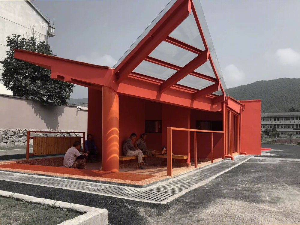 地平线上的红色音符之屋 / 郦文曦 – 里建筑事务所