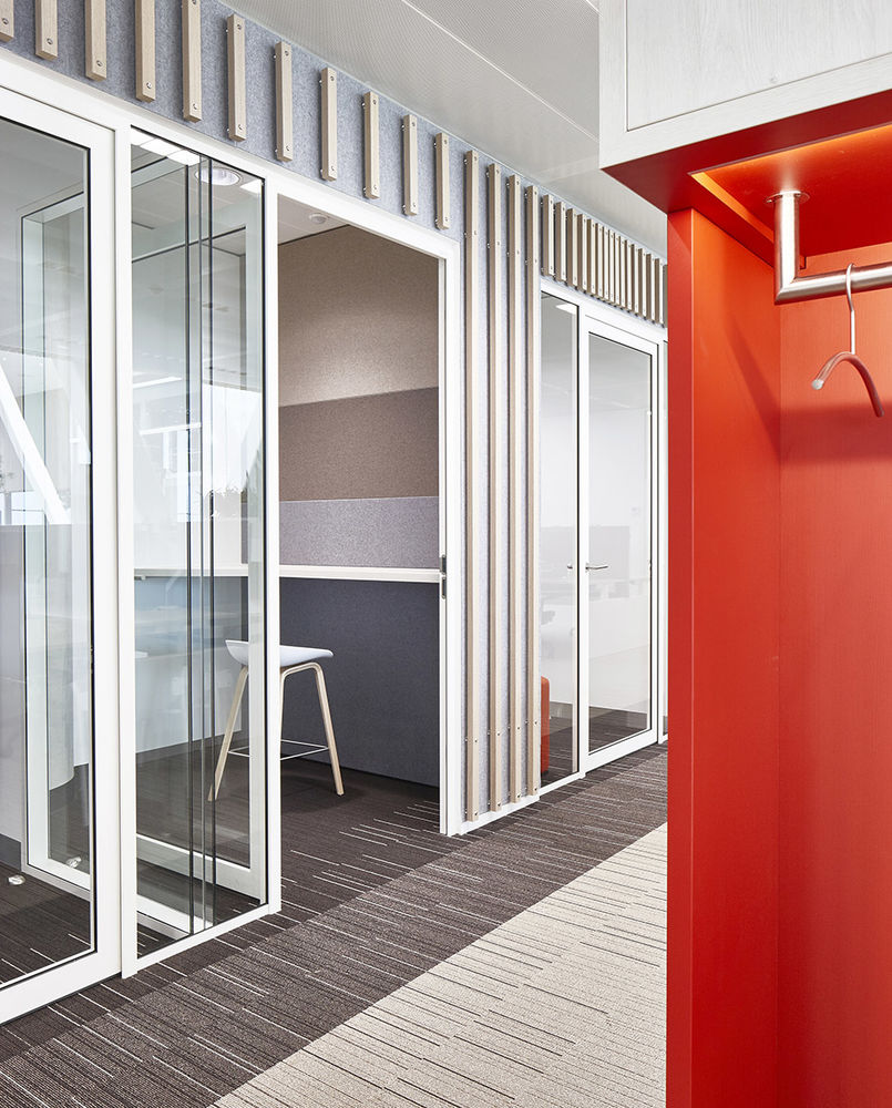 佳能生产印刷总部室内设计，荷兰 / M+R interior architecture