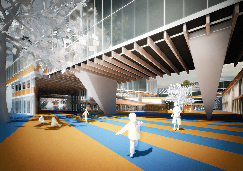 新港小学，河南 / 大料建筑