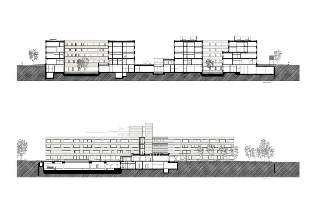 Landesklinikum Thermenregion Mödling / Architekt Katzberger + Habeler & Kirchweger Architekten