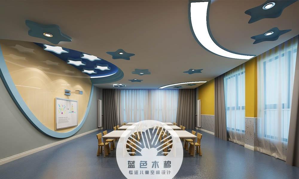北京大风车双语幼儿园 蓝色木棉的温馨空间