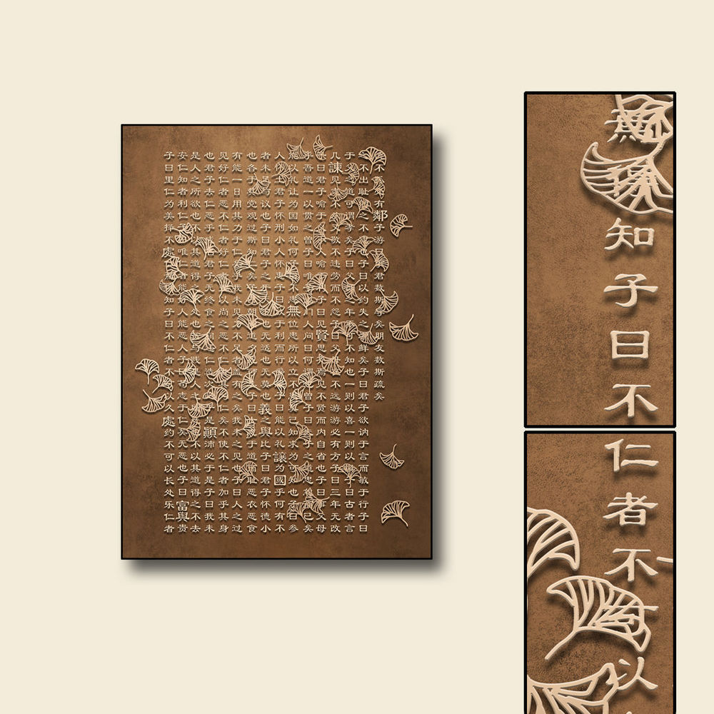乾唐画业丨深圳终端工厂丨肌理画工艺分享