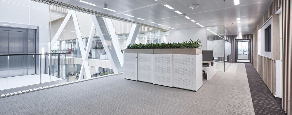 佳能生产印刷总部室内设计，荷兰 / M+R interior architecture