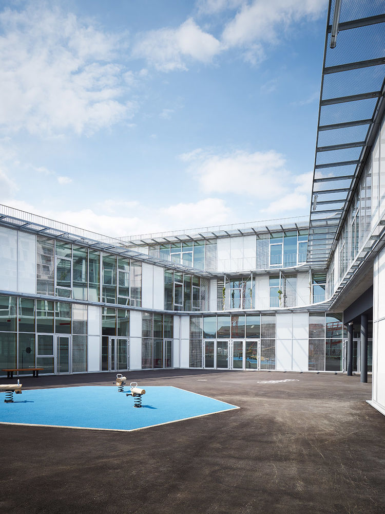 Rosalind Franklin综合体&学生宿舍，巴黎 / chartier dalix architects