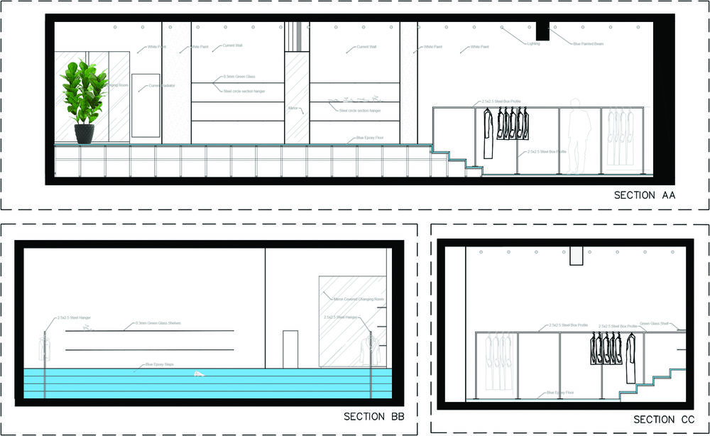 德国 | Compact Market Voo 商店 | 2019 | Bilge Kalfa Architecture