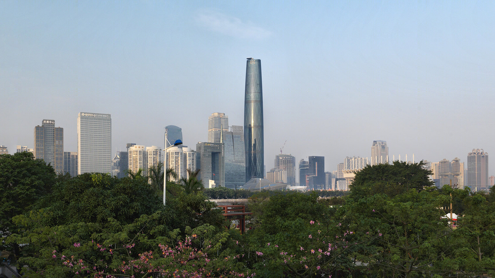 广州国际金融中心 | 高效环保的晶体建筑
