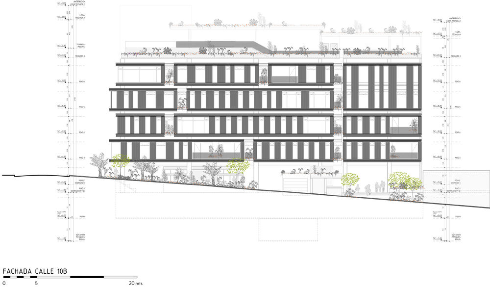麦德林Click Clack酒店，哥伦比亚 / Plan:B Arquitectos