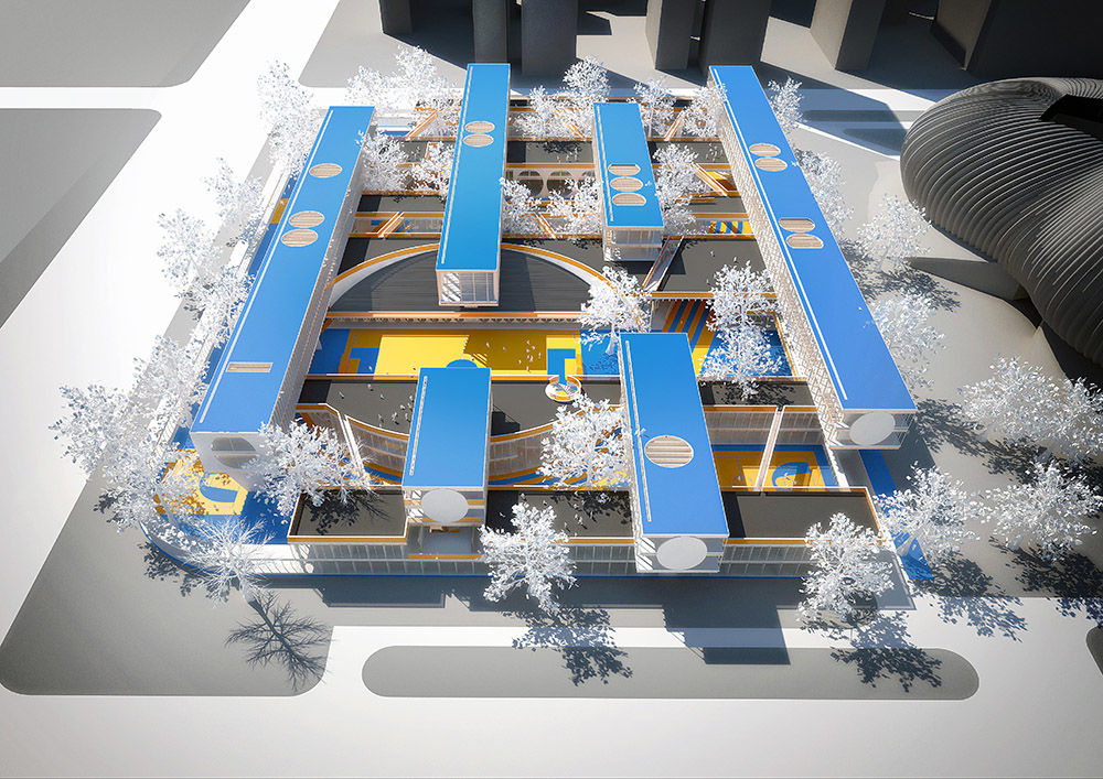 新港小学，河南 / 大料建筑