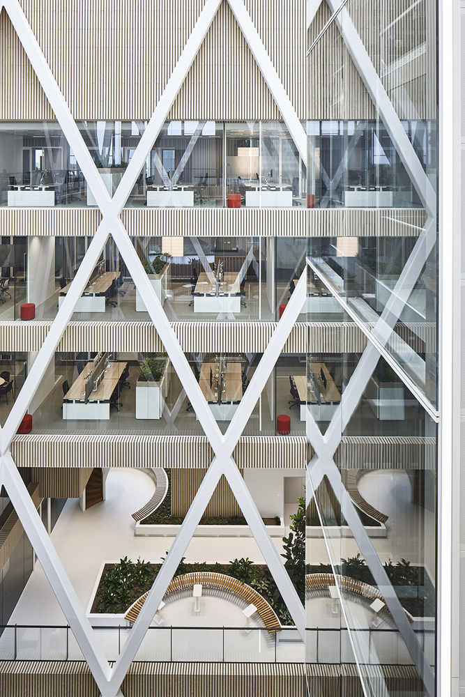 佳能生产印刷总部室内设计，荷兰 / M+R interior architecture